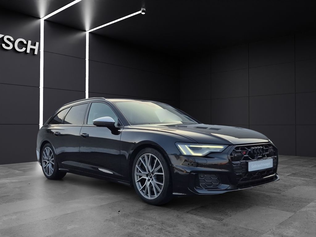 Audi S6 2024 г. Чёрный, пробег 26000 км