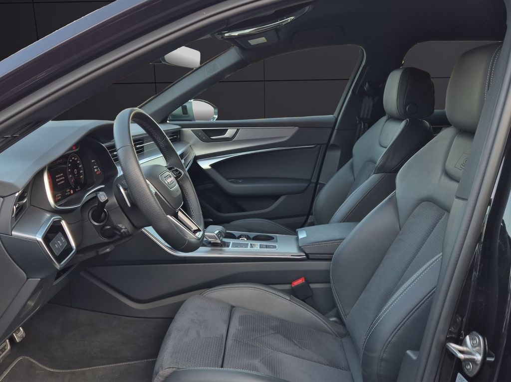 Audi S6 2024 г. Чёрный, пробег 26000 км