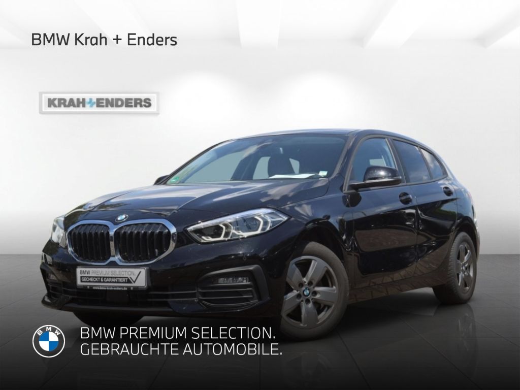 BMW 118 2022 г. Чёрный, пробег 32450 км
