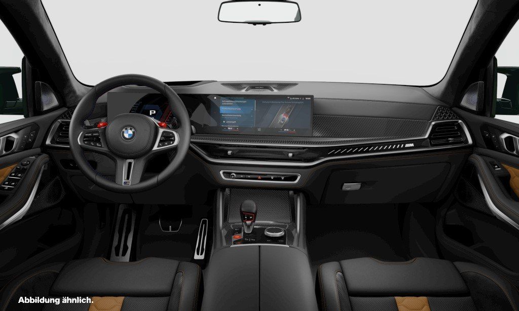 BMW X5 M 2023 г. Чёрный, пробег 30211 км