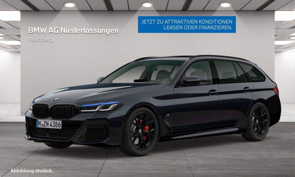 BMW 530 2023 г. Чёрный, пробег 32492 км