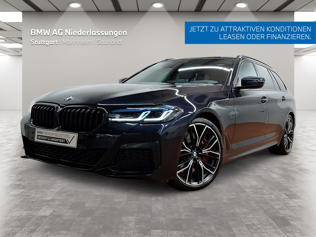 BMW 540 2023 г. Чёрный, пробег 44426 км