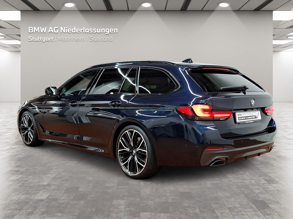 BMW 540 2023 г. Чёрный, пробег 44426 км