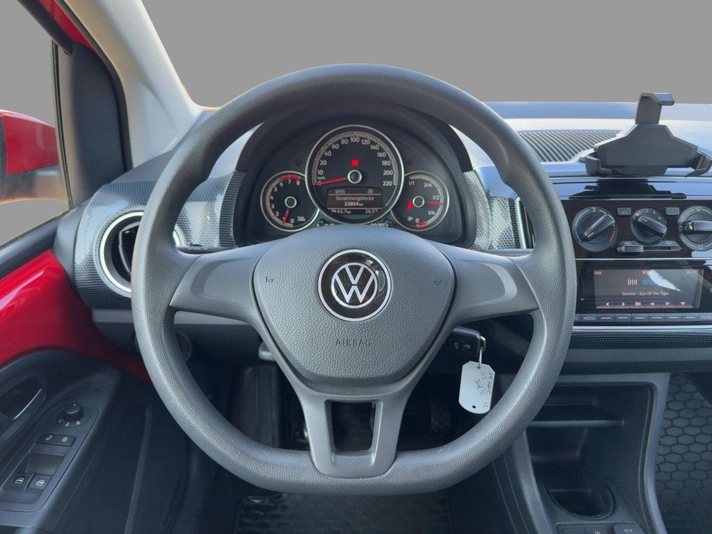 Volkswagen up! 2023 г. Красный, пробег 33803 км