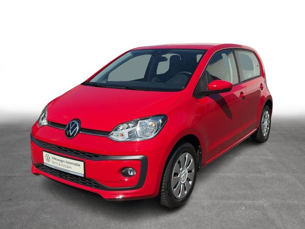 Volkswagen up! 2023 г. Красный, пробег 48394 км