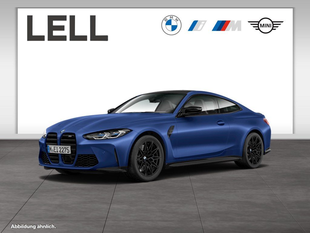 BMW M4 2023 г. Синий, пробег 22477 км
