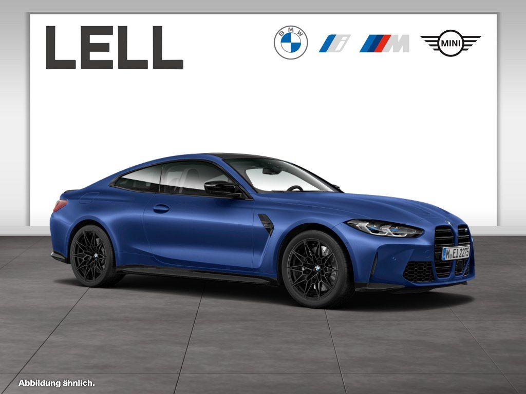 BMW M4 2023 г. Синий, пробег 22477 км
