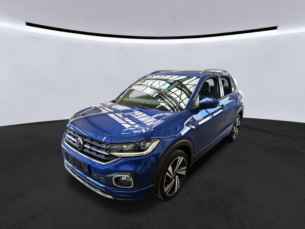 Volkswagen T-Cross 2023 г. Синий, пробег 31350 км
