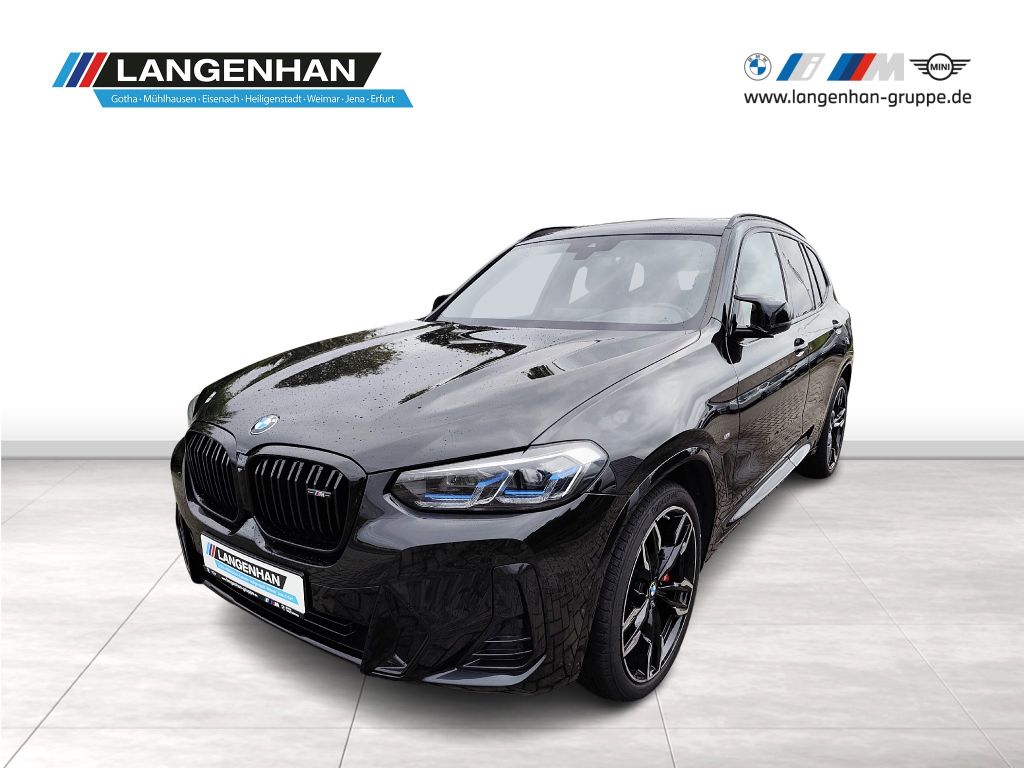 BMW X3 M40 2023 г. Чёрный, пробег 53948 км