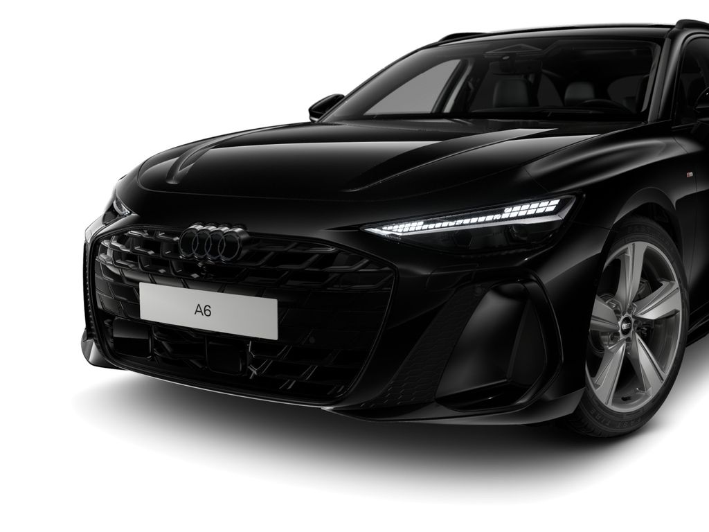 Audi A6 2026 г. Чёрный, пробег 28299 км