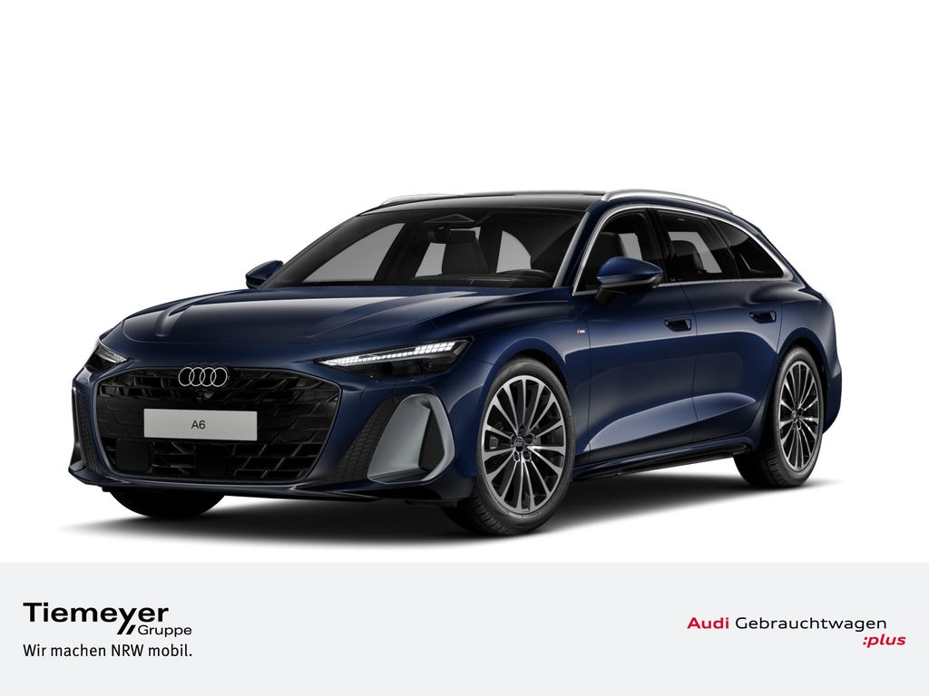 Audi A6 2026 г. Синий, пробег 9830 км