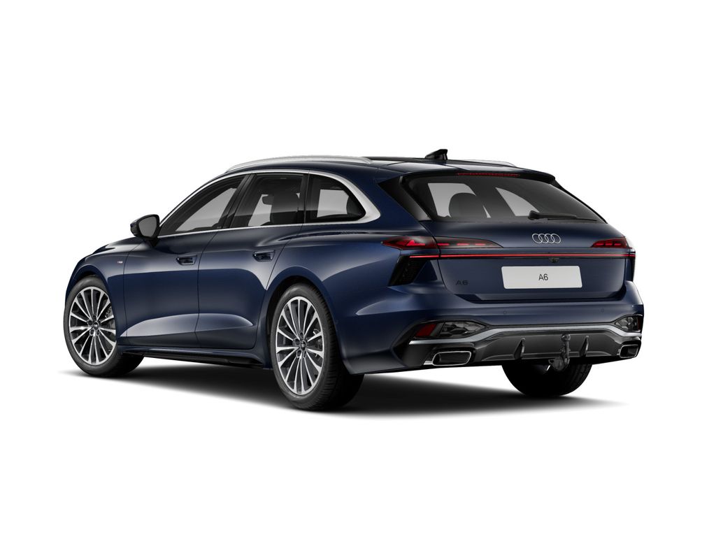 Audi A6 2026 г. Синий, пробег 9830 км