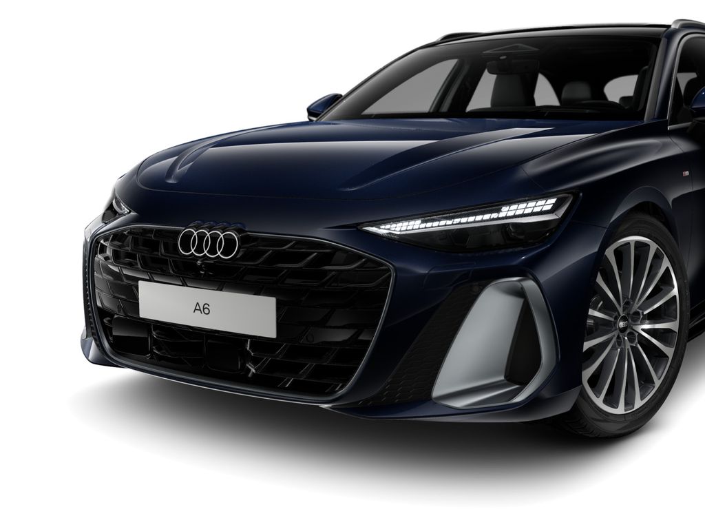 Audi A6 2026 г. Синий, пробег 9830 км