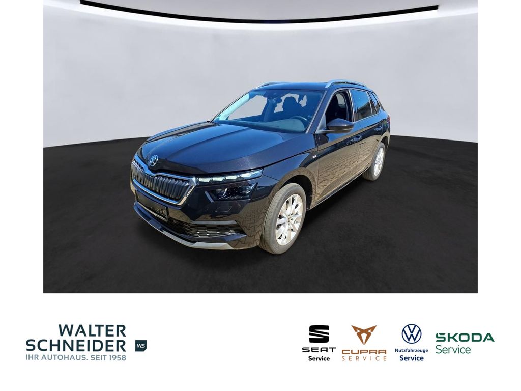 Skoda Kamiq 2022 г. Чёрный, пробег 40200 км