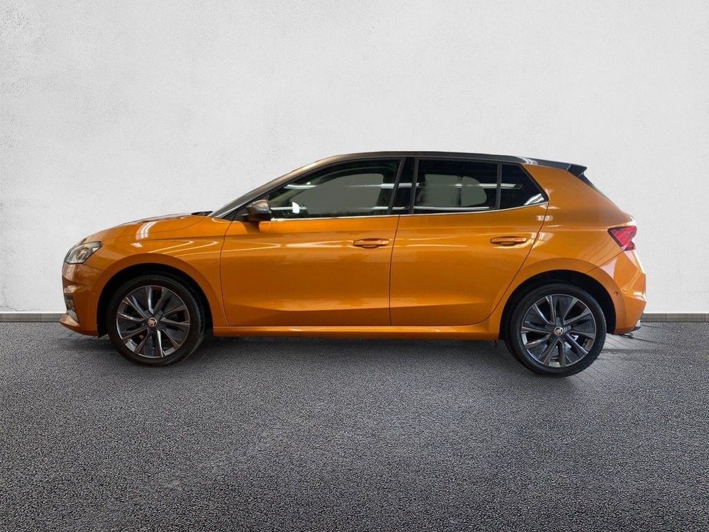Skoda Fabia 2022 г. Оранжевый, пробег 37900 км