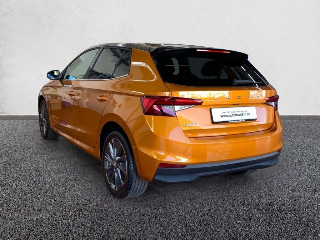 Skoda Fabia 2022 г. Оранжевый, пробег 37900 км