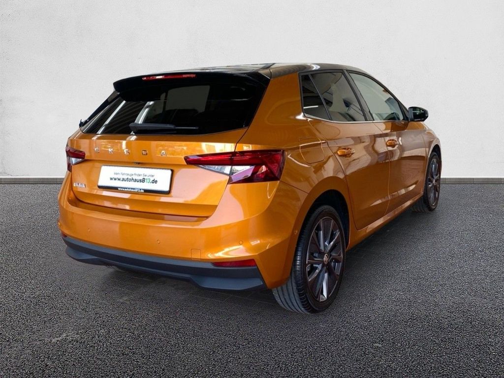 Skoda Fabia 2022 г. Оранжевый, пробег 37900 км