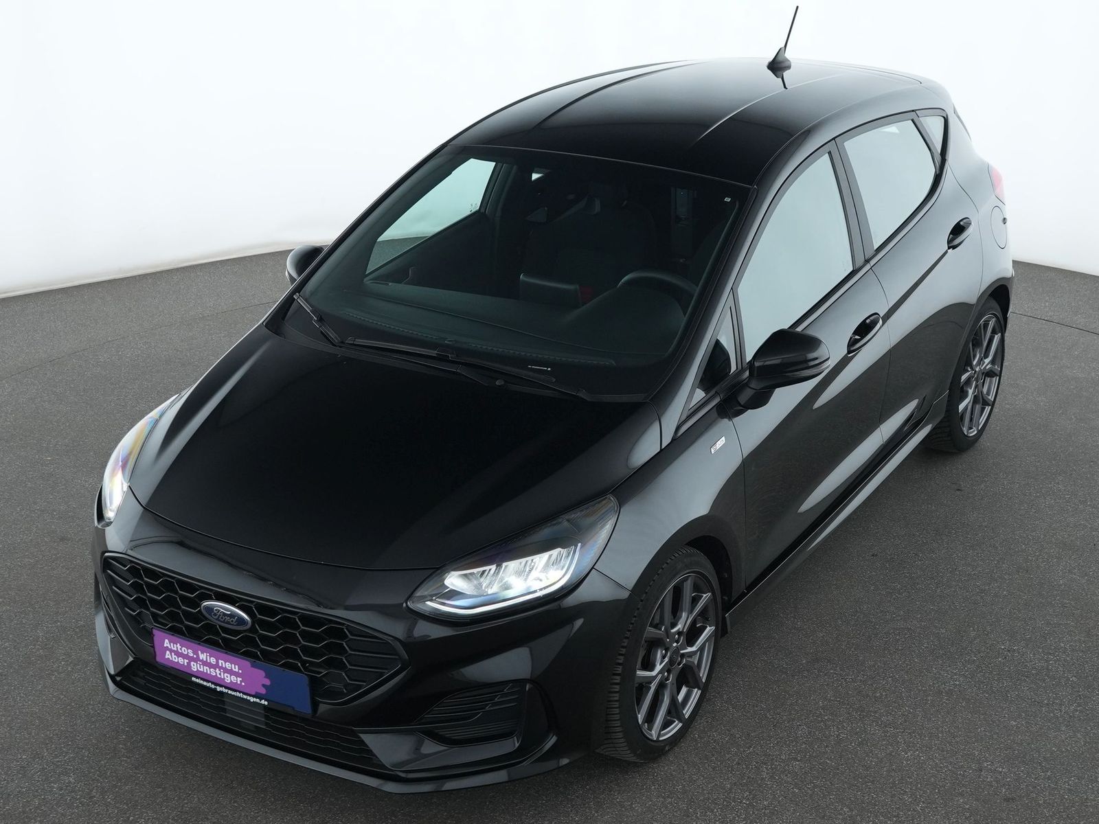 Ford Fiesta 2023 г. Чёрный, пробег 58345 км