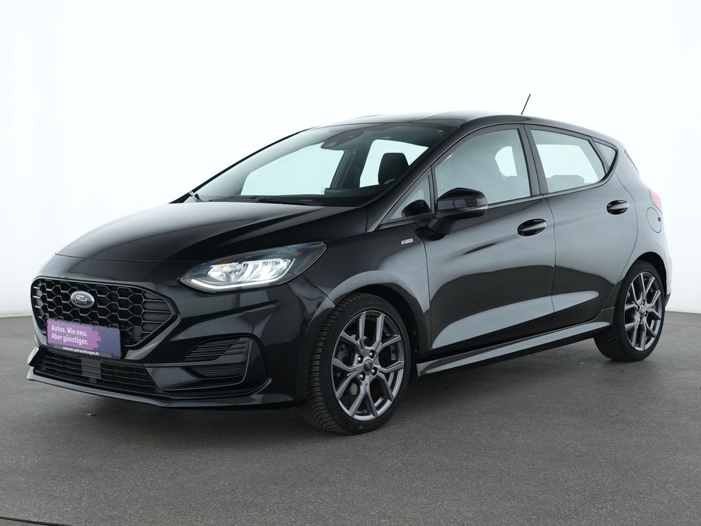 Ford Fiesta 2023 г. Чёрный, пробег 58345 км