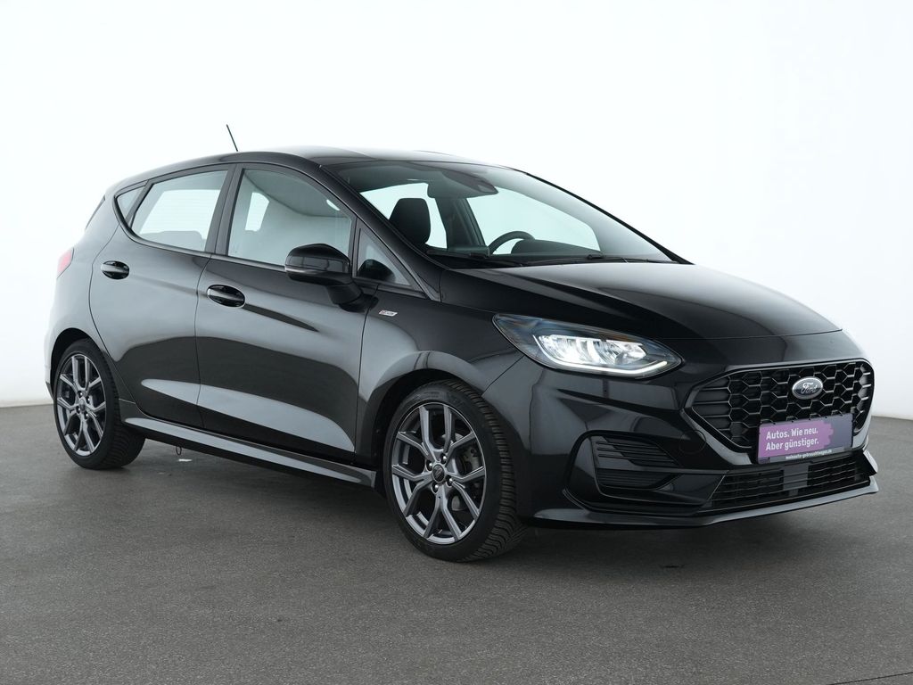 Ford Fiesta 2023 г. Чёрный, пробег 58345 км