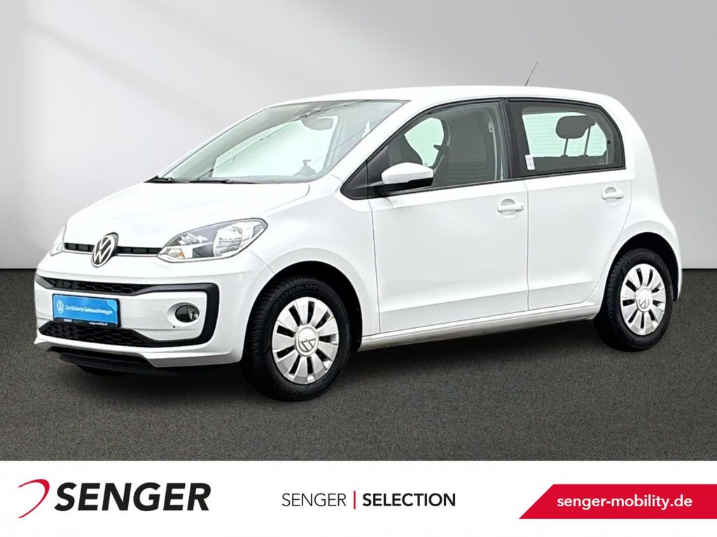 Volkswagen up! 2023 г. Белый, пробег 39324 км