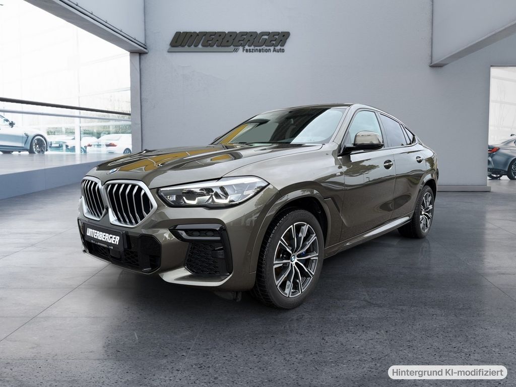 BMW X6 2022 г. Зелёный, пробег 47018 км