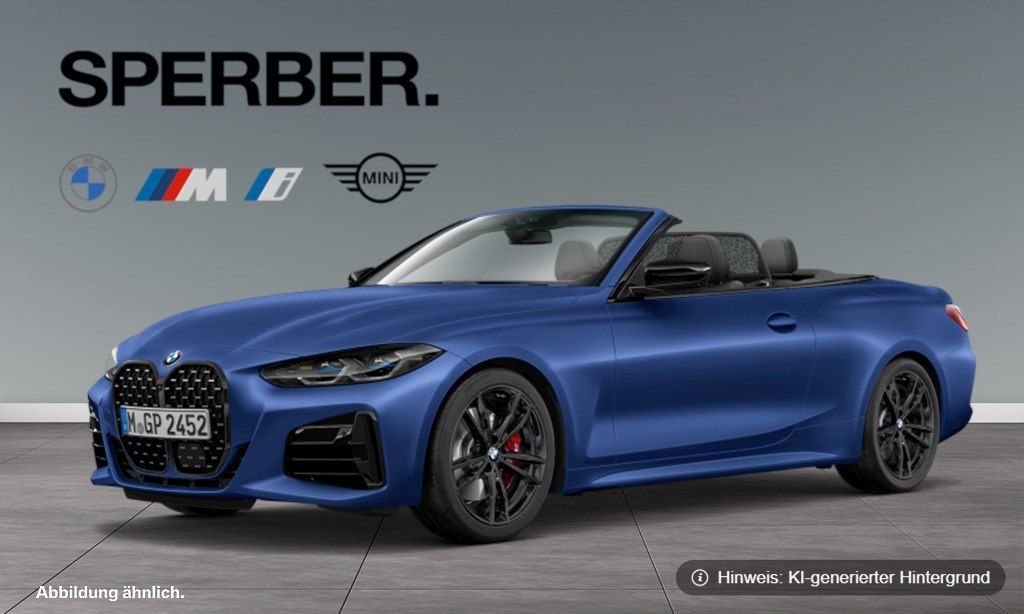 BMW M440 2024 г. Синий, пробег 33288 км