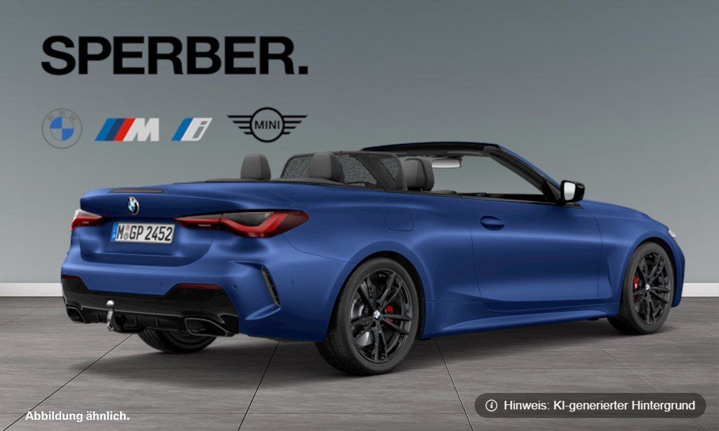 BMW M440 2024 г. Синий, пробег 33288 км