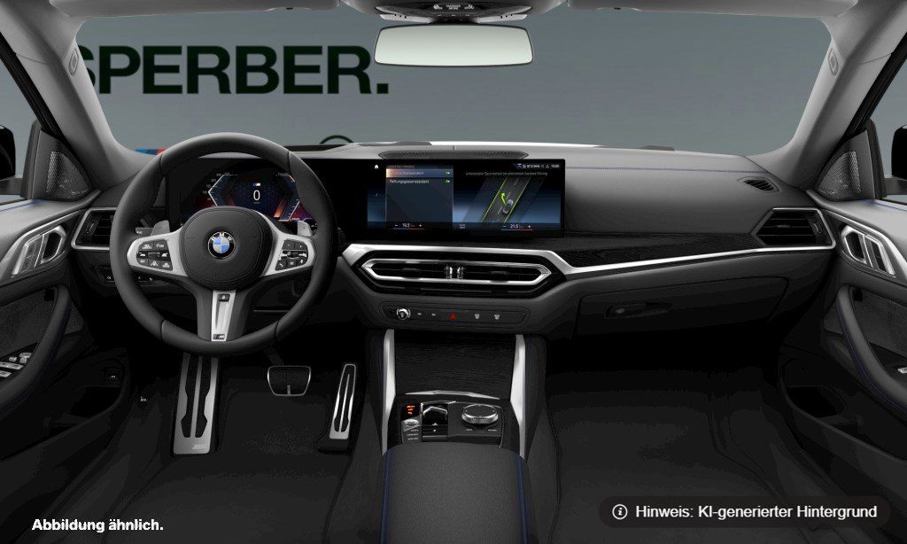 BMW M440 2024 г. Синий, пробег 33288 км
