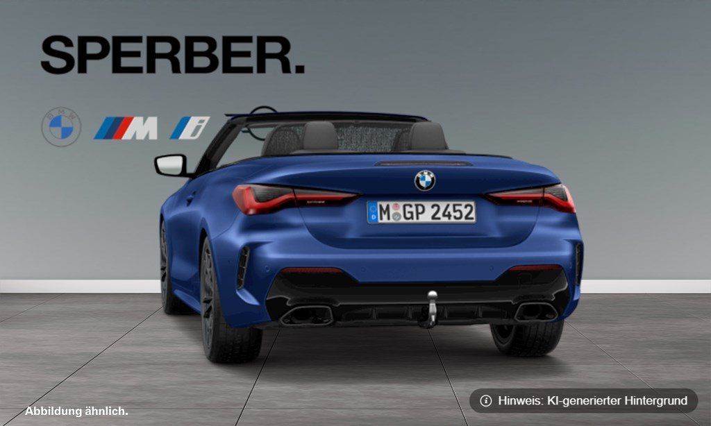 BMW M440 2024 г. Синий, пробег 33288 км