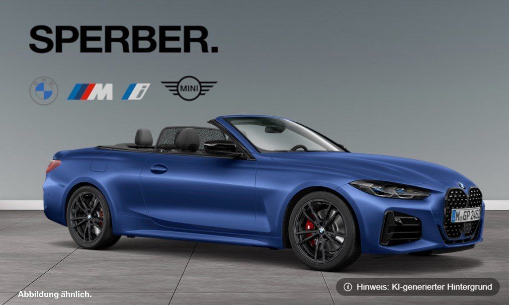 BMW M440 2024 г. Синий, пробег 33288 км