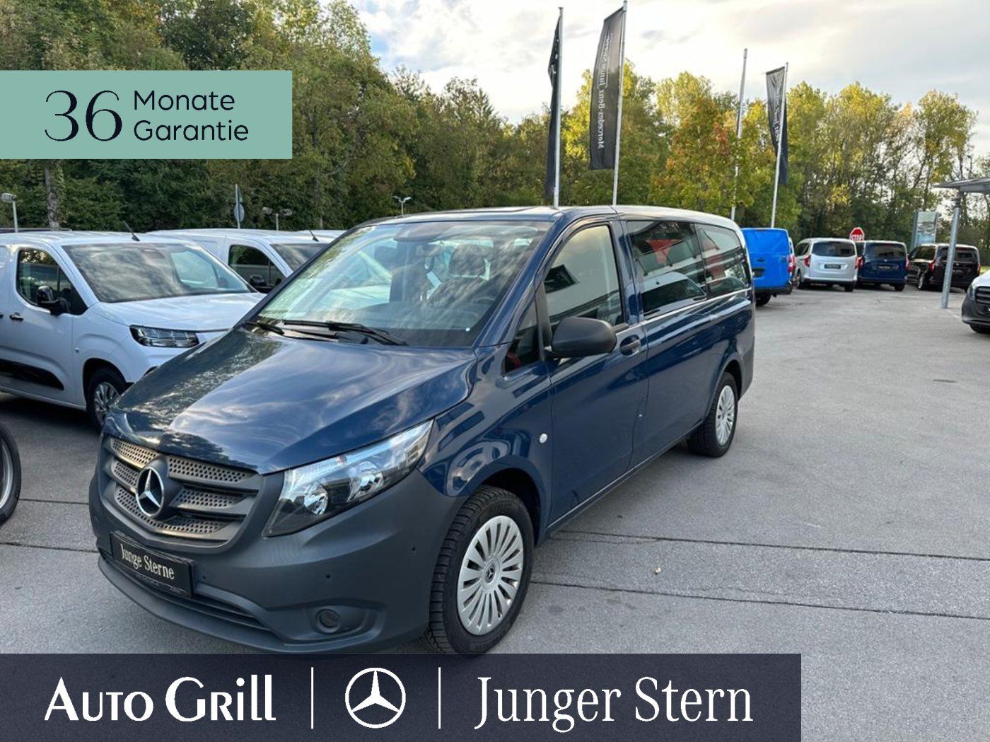 Mercedes-Benz Vito 2022 г. Синий, пробег 46900 км