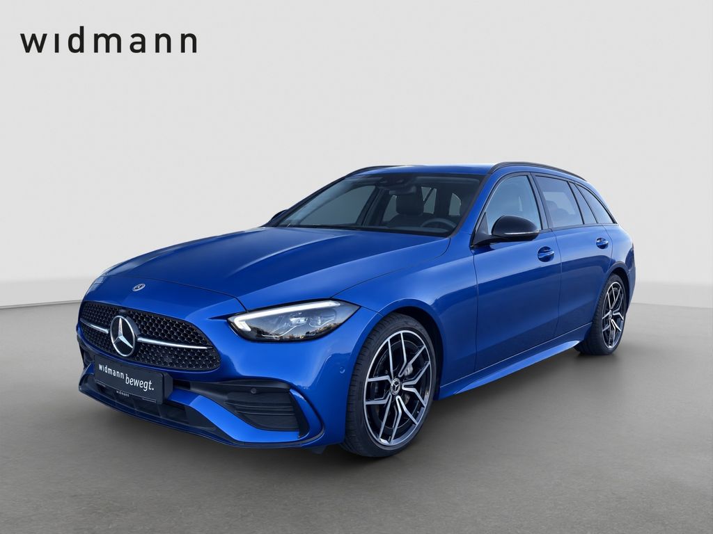 Mercedes-Benz C 300 2022 г. Синий, пробег 49008 км