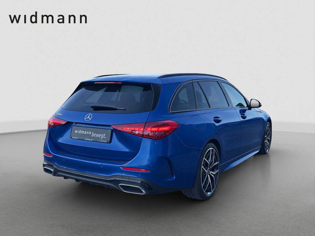 Mercedes-Benz C 300 2022 г. Синий, пробег 49008 км