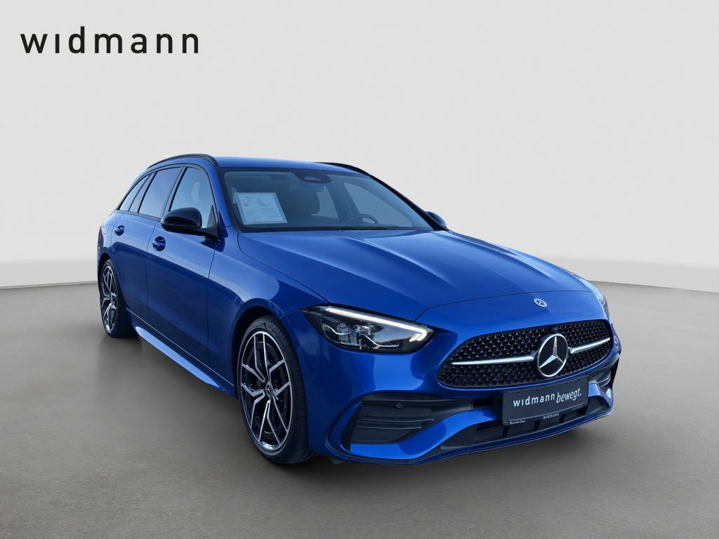 Mercedes-Benz C 300 2022 г. Синий, пробег 49008 км