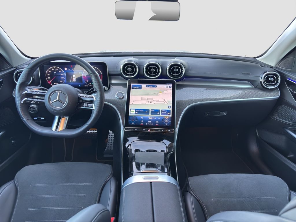 Mercedes-Benz C 300 2022 г. Синий, пробег 49008 км