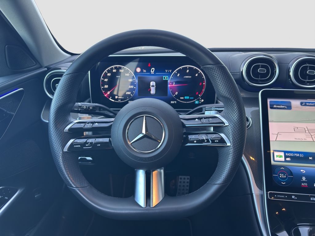 Mercedes-Benz C 300 2022 г. Синий, пробег 49008 км
