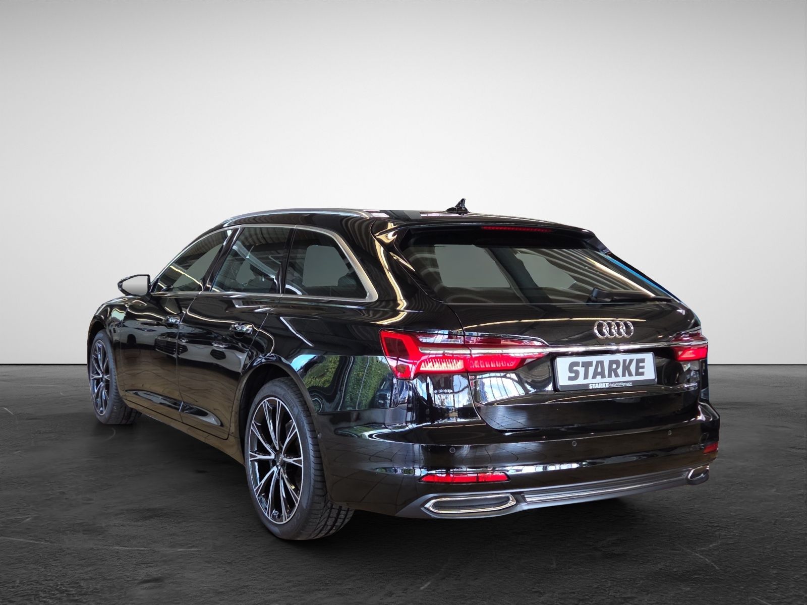 Audi A6 2023 г. Чёрный, пробег 45504 км