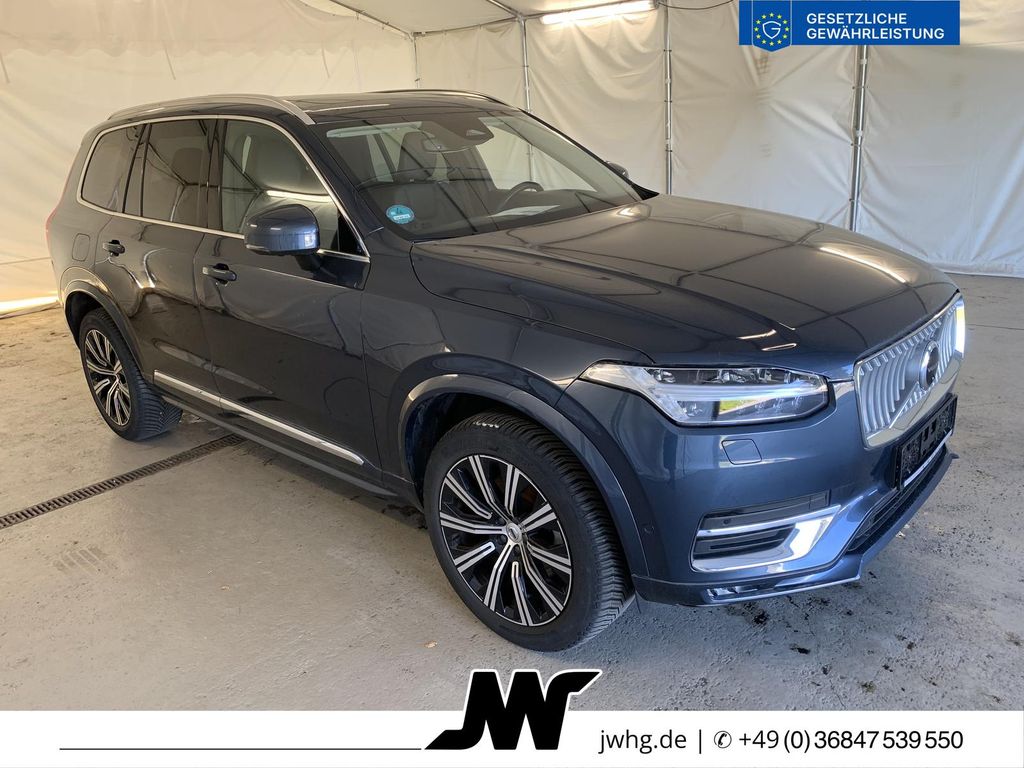 Volvo XC90 2024 г. Синий, пробег 49859 км