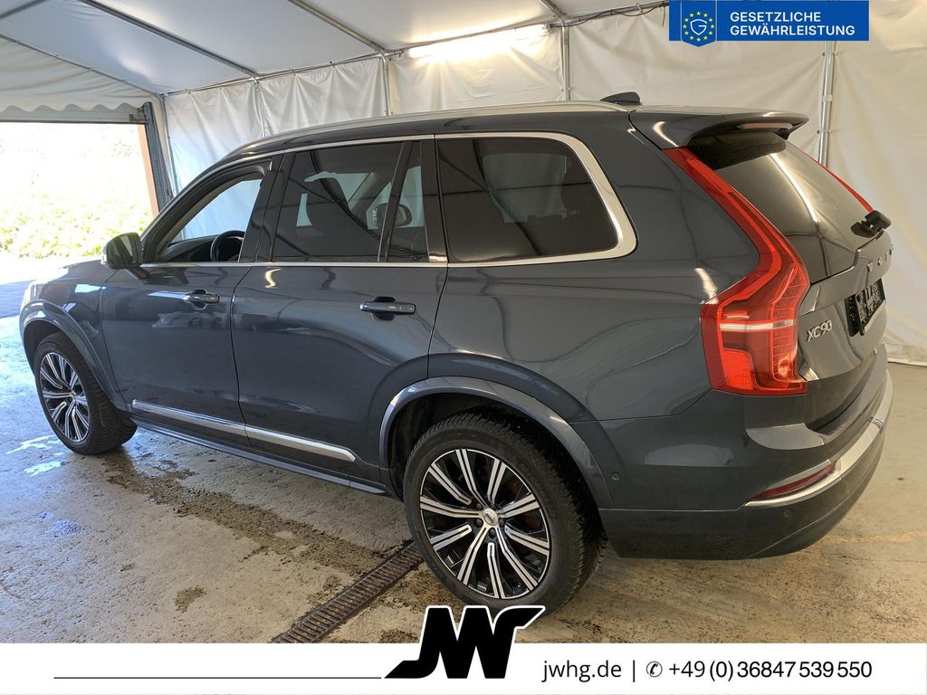 Volvo XC90 2024 г. Синий, пробег 49859 км