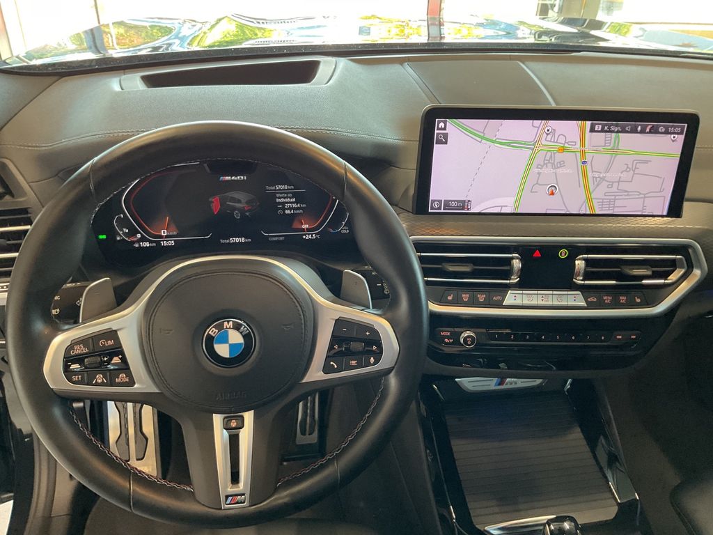 BMW X3 M40 2024 г. Чёрный, пробег 57000 км