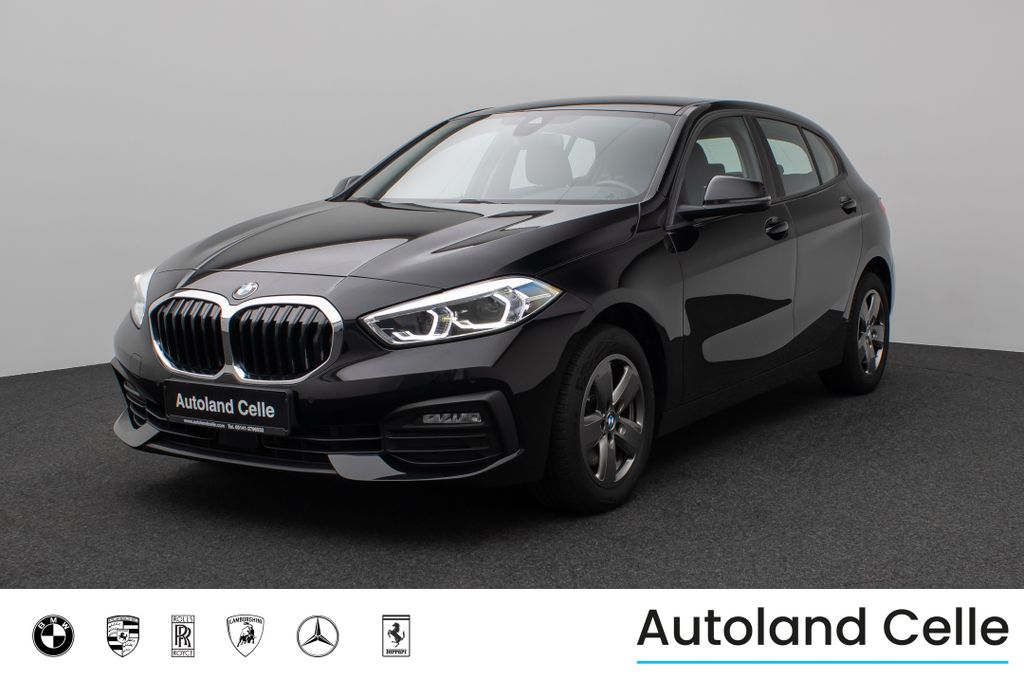 BMW 118 2023 г. Чёрный, пробег 58396 км