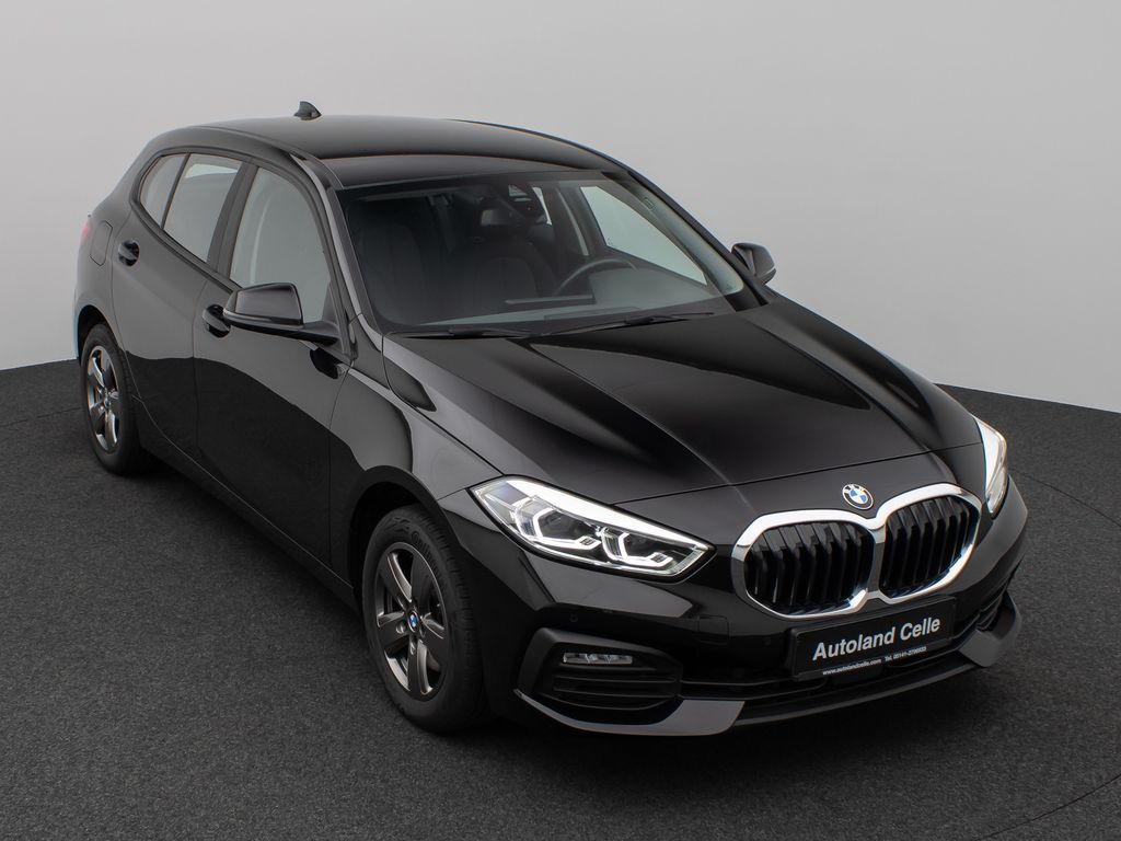 BMW 118 2023 г. Чёрный, пробег 58396 км