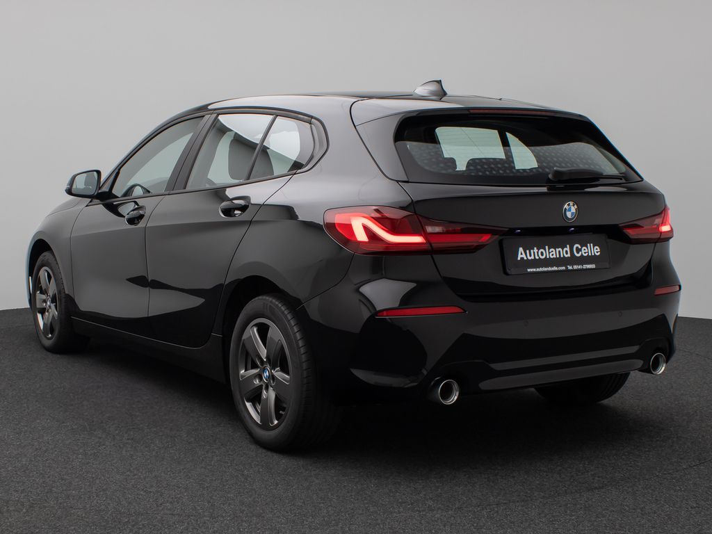 BMW 118 2023 г. Чёрный, пробег 58396 км