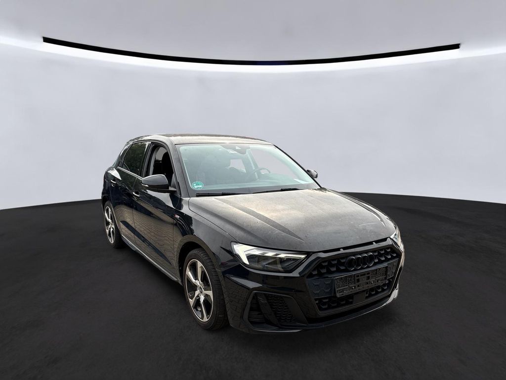Audi A1 2023 г. Чёрный, пробег 35269 км