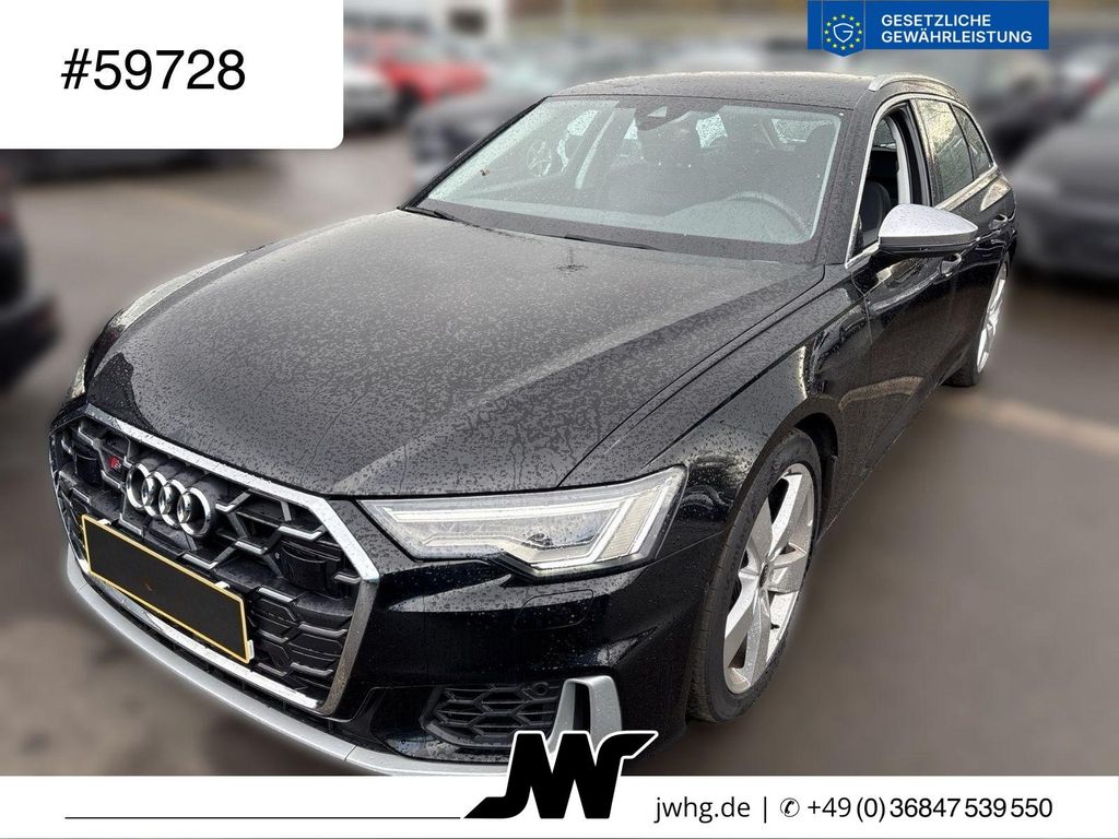 Audi S6 2023 г. Чёрный, пробег 19980 км