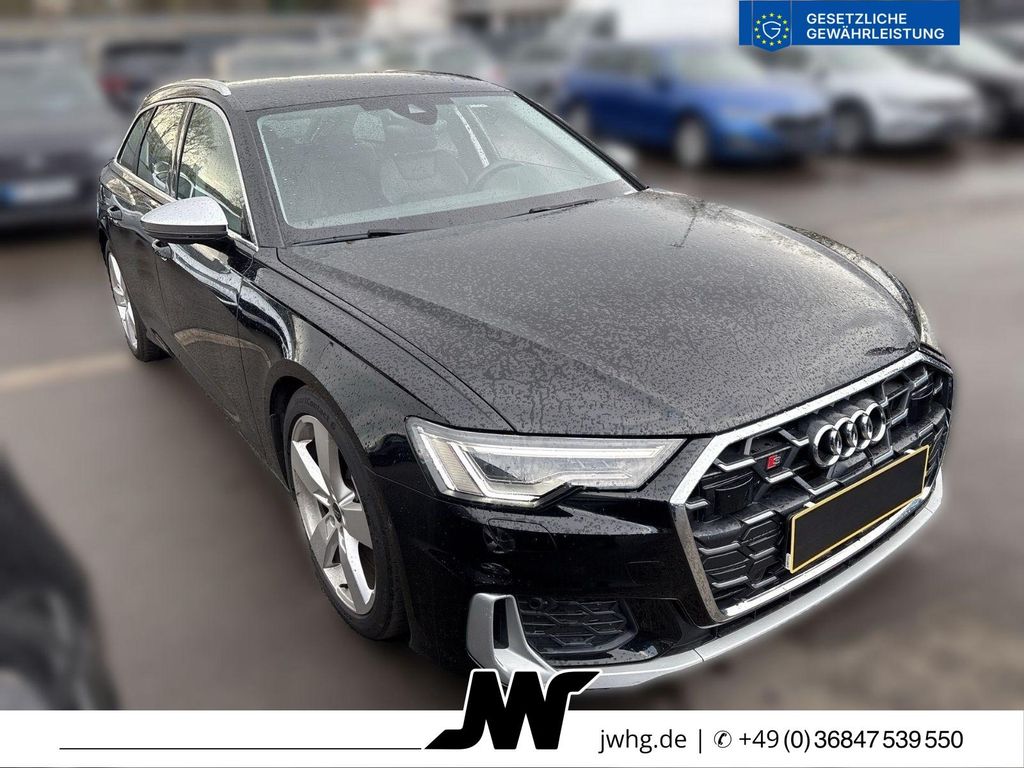 Audi S6 2023 г. Чёрный, пробег 19980 км