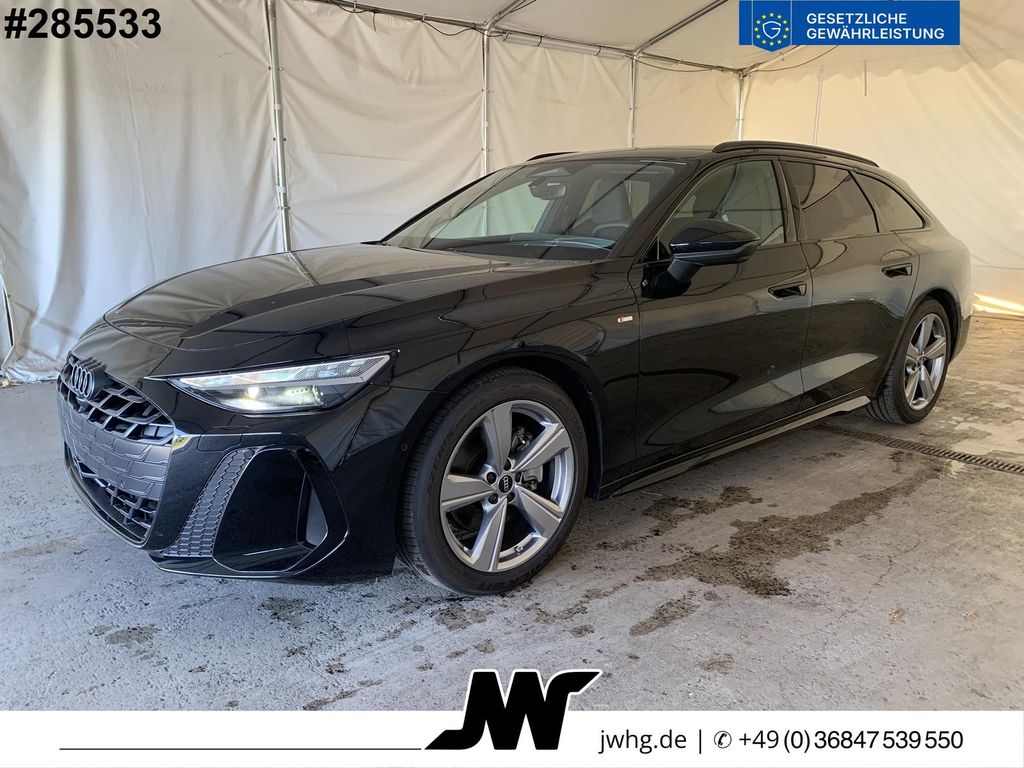 Audi A6 2026 г. Чёрный, пробег 10000 км
