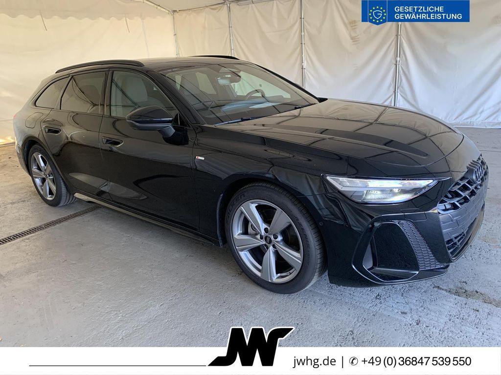 Audi A6 2026 г. Чёрный, пробег 10000 км
