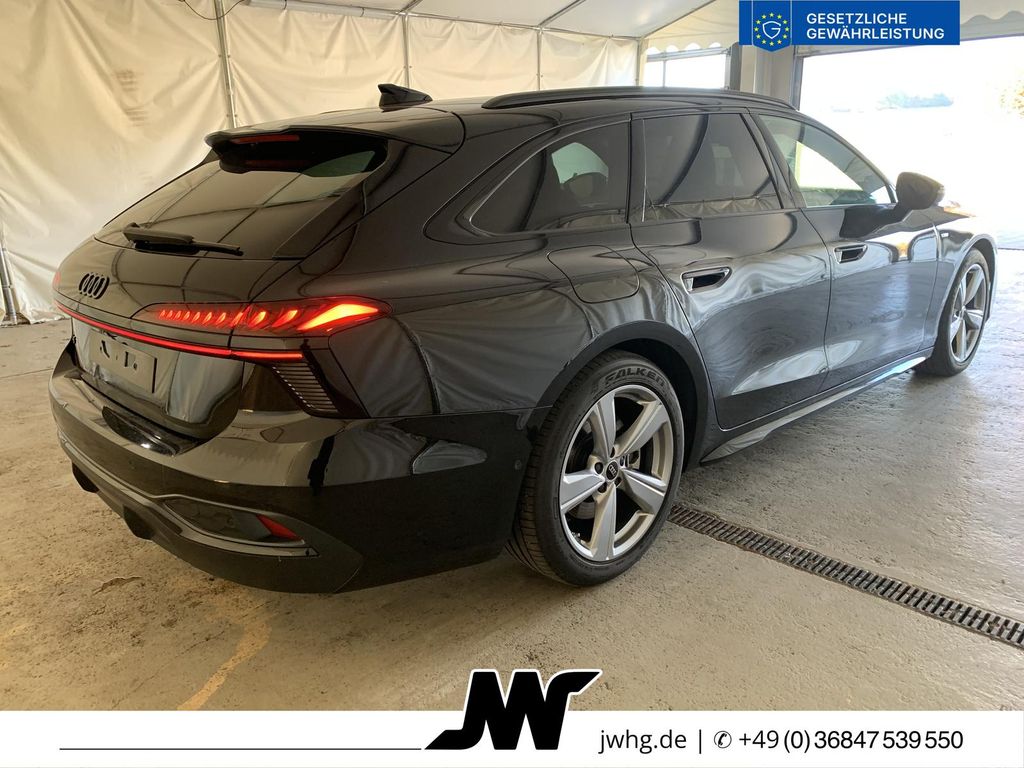 Audi A6 2026 г. Чёрный, пробег 10000 км